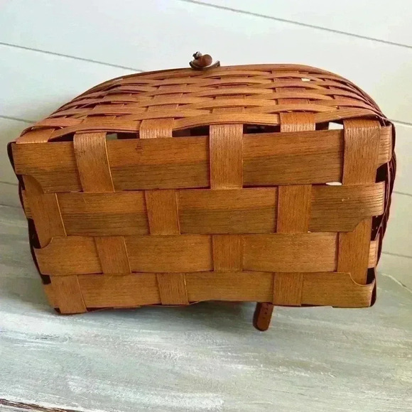 BICYCLE PET BASKET PETERBORO BASKET CO. 150 YEAR ANNIVERSARY RARE - Picture 6 of 10